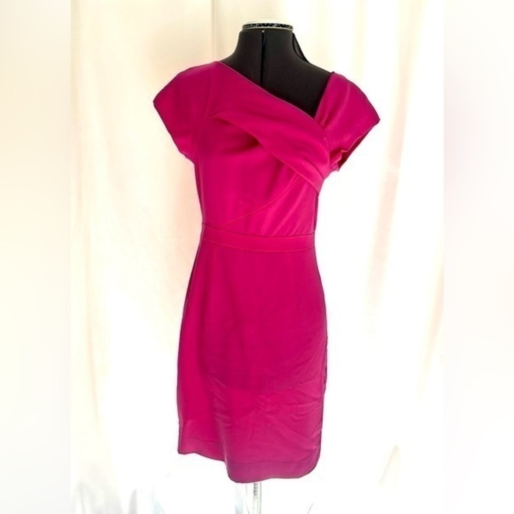 J Crew dress hot pink size 2 barbiecore career
